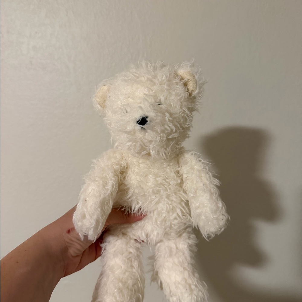 Jellycat Cream White Curly Teddy Bear Plush